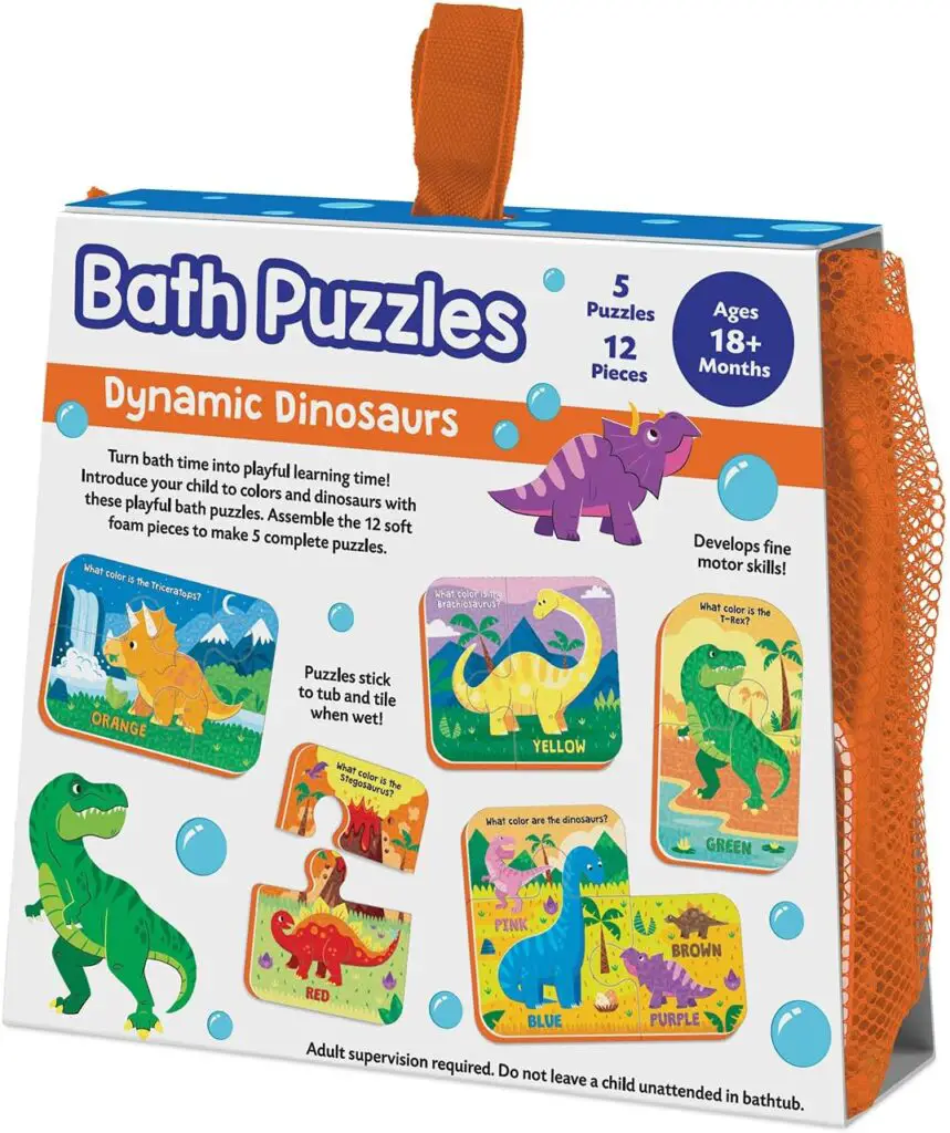 Baby bath toys - puzzles 