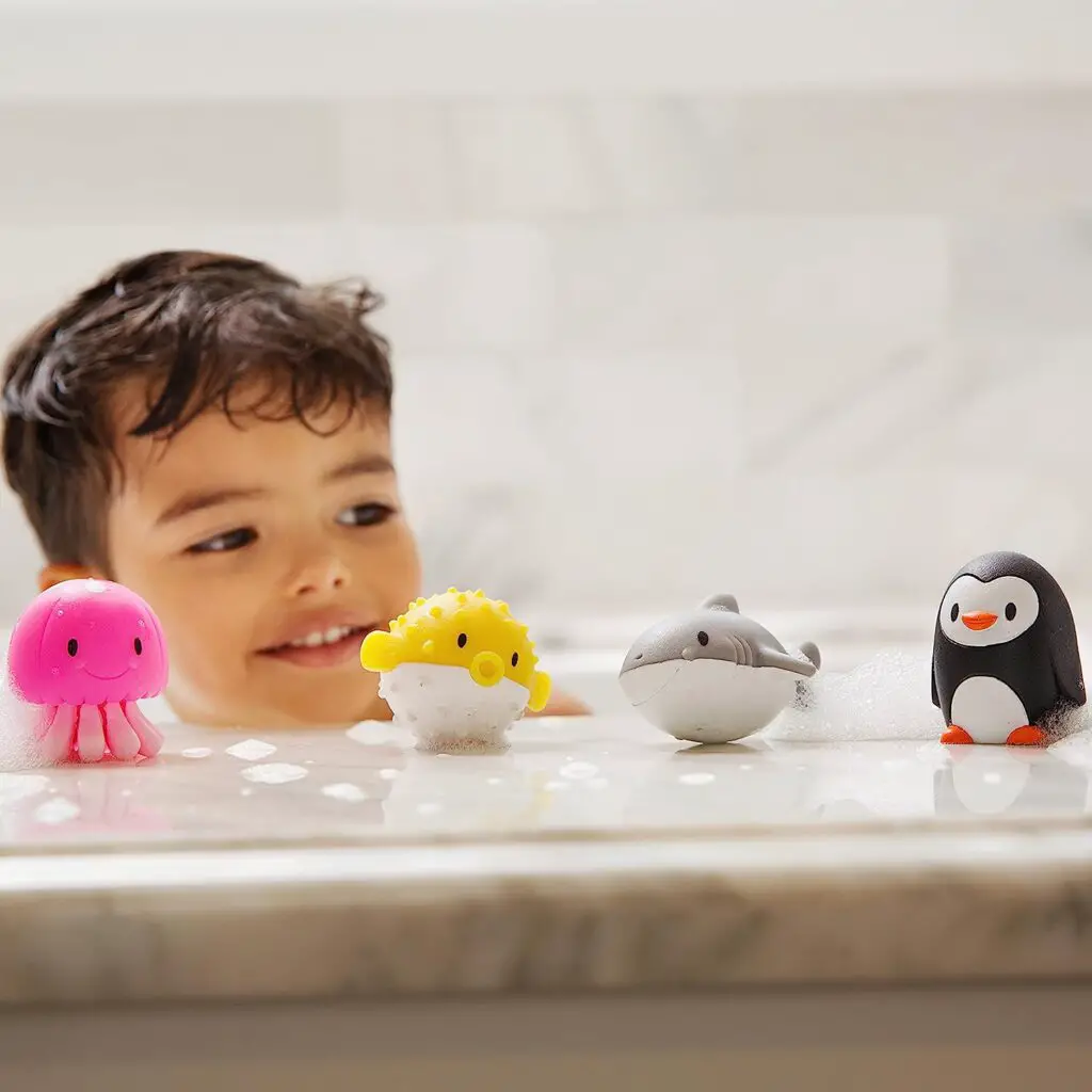 Baby bath squirt toys